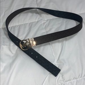 MK Black/Brown Reversible Belt